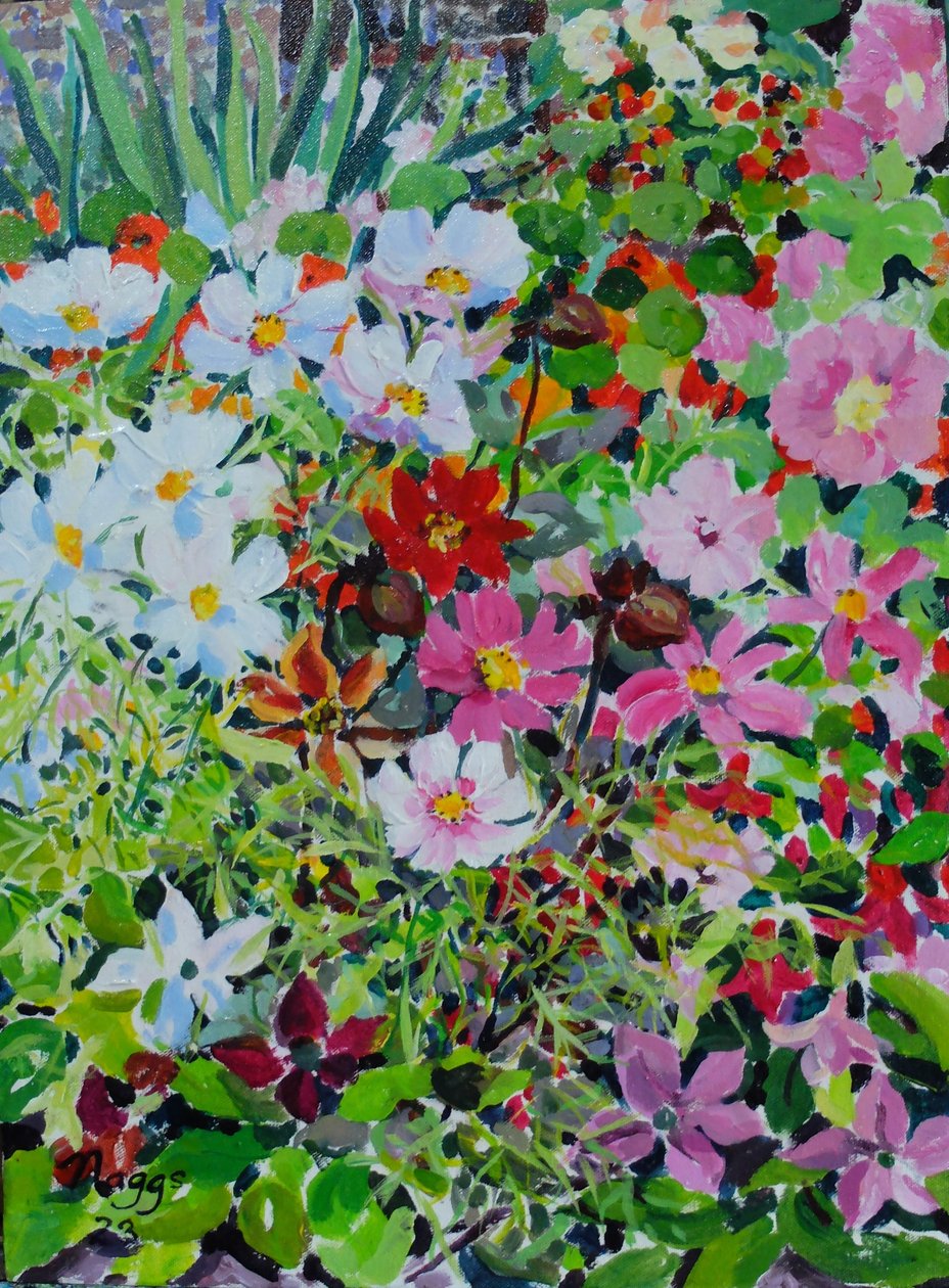 Sommerfülle, 2022 von Frances Naggs