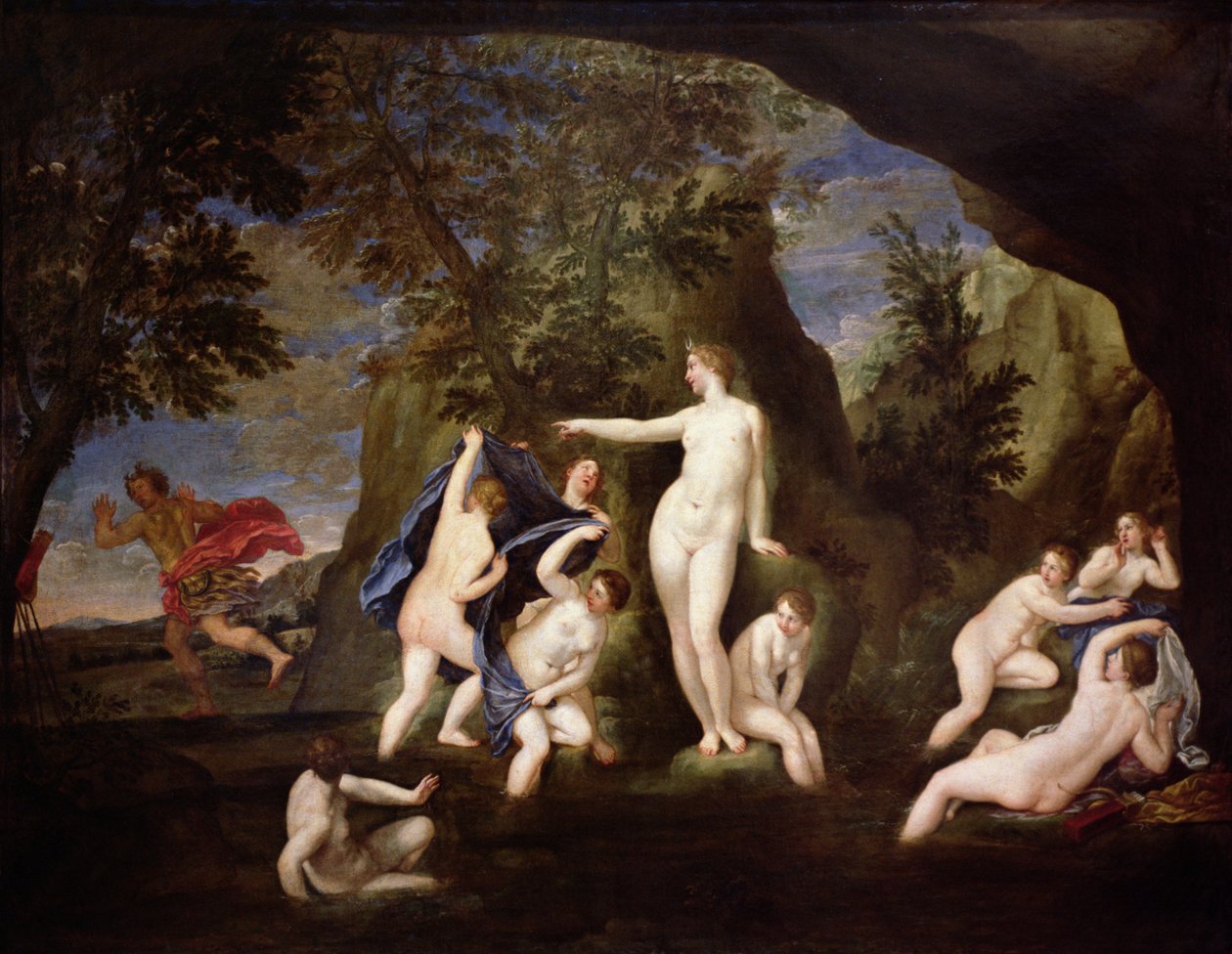 Diana und Actaeon von Francesco Albani
