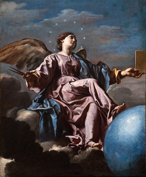 Allegorie der Astronomie Urania von Francesco Cozza