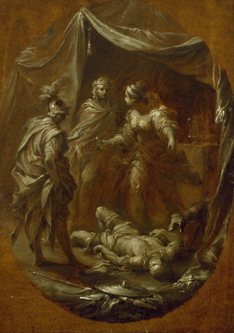 Jael und Sisera von Francesco Monti