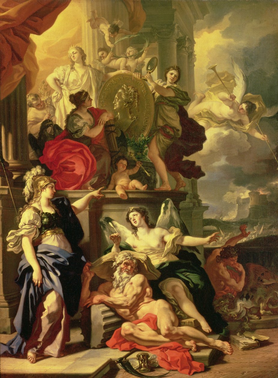 Allegorie einer Herrschaft, 1690 von Francesco Solimena