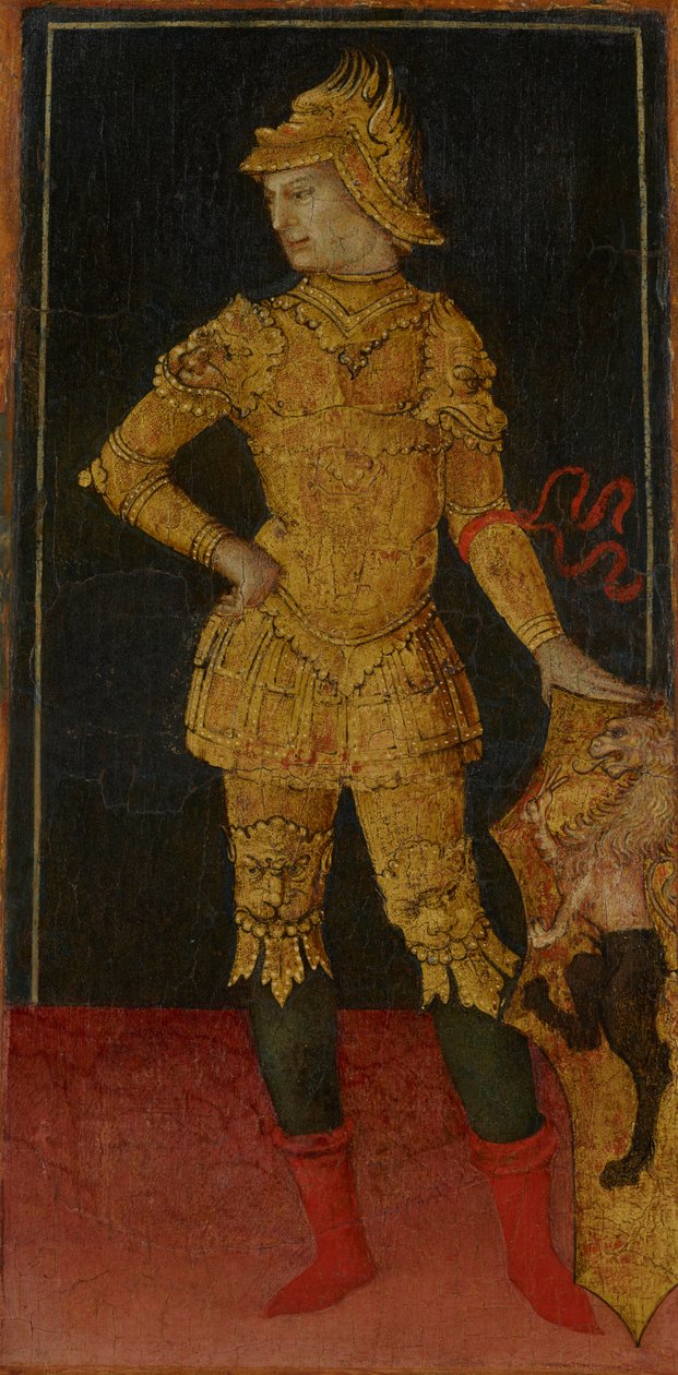 Paris (rechtes Endpaneel) von Francesco di Giorgio