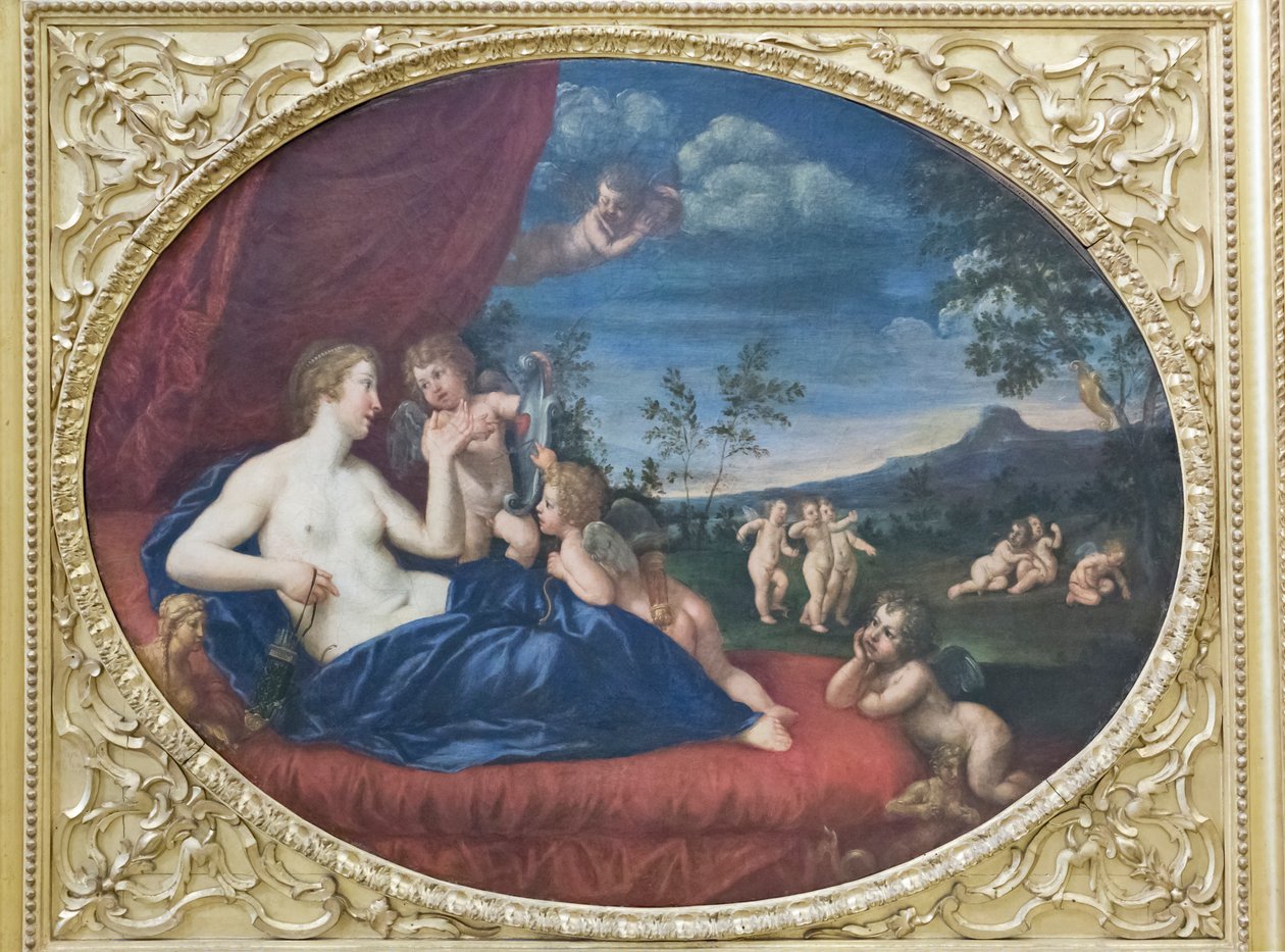 Venus und Cupidos von Francesco Albani