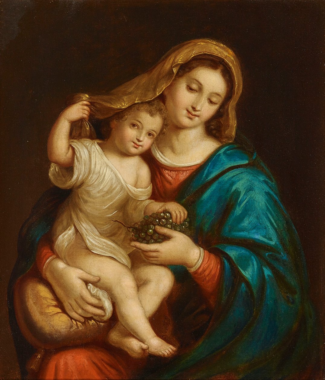 Madonna mit Kind von Francesco Alberi