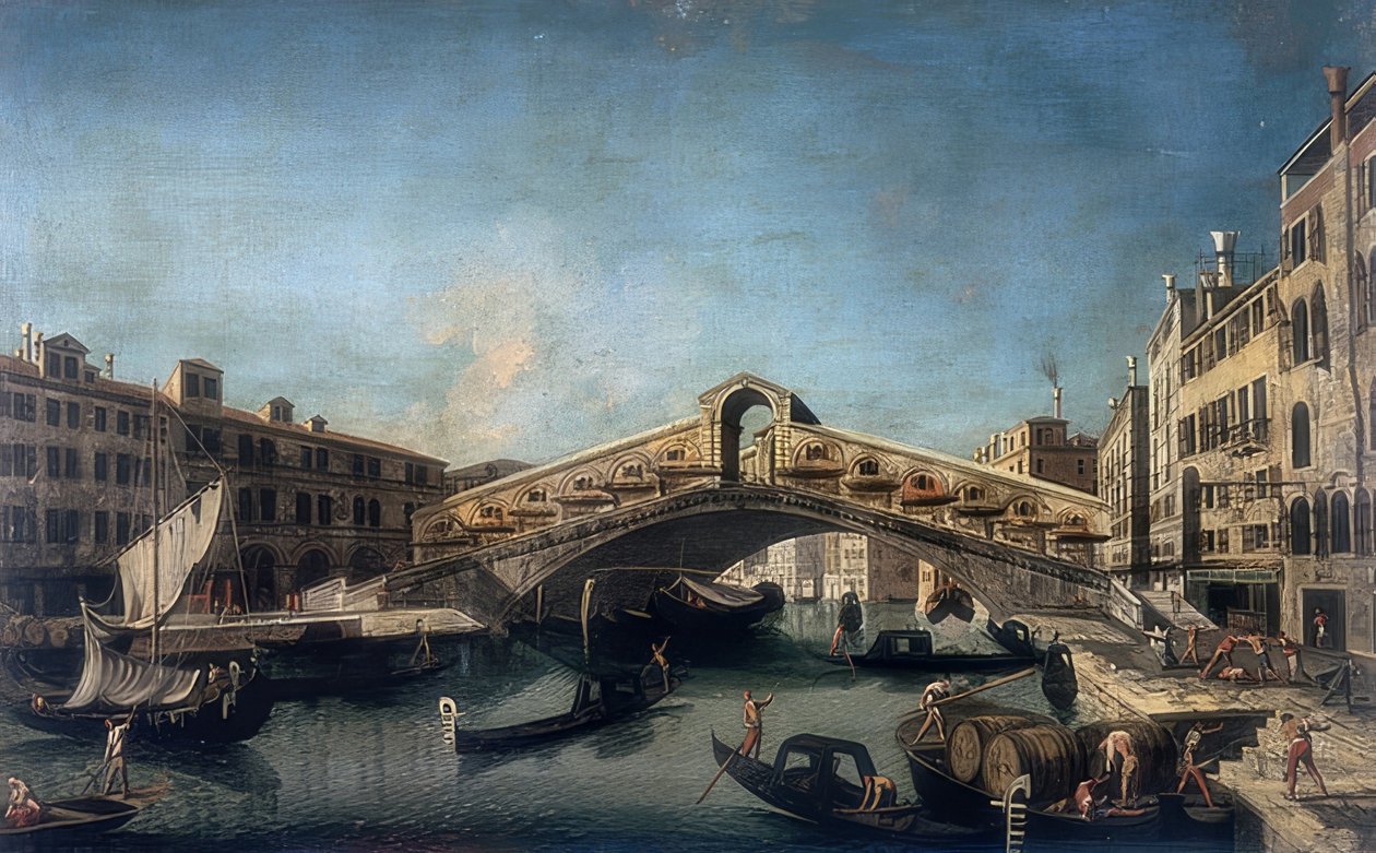 Ponte di Rialto von Francesco Albotto