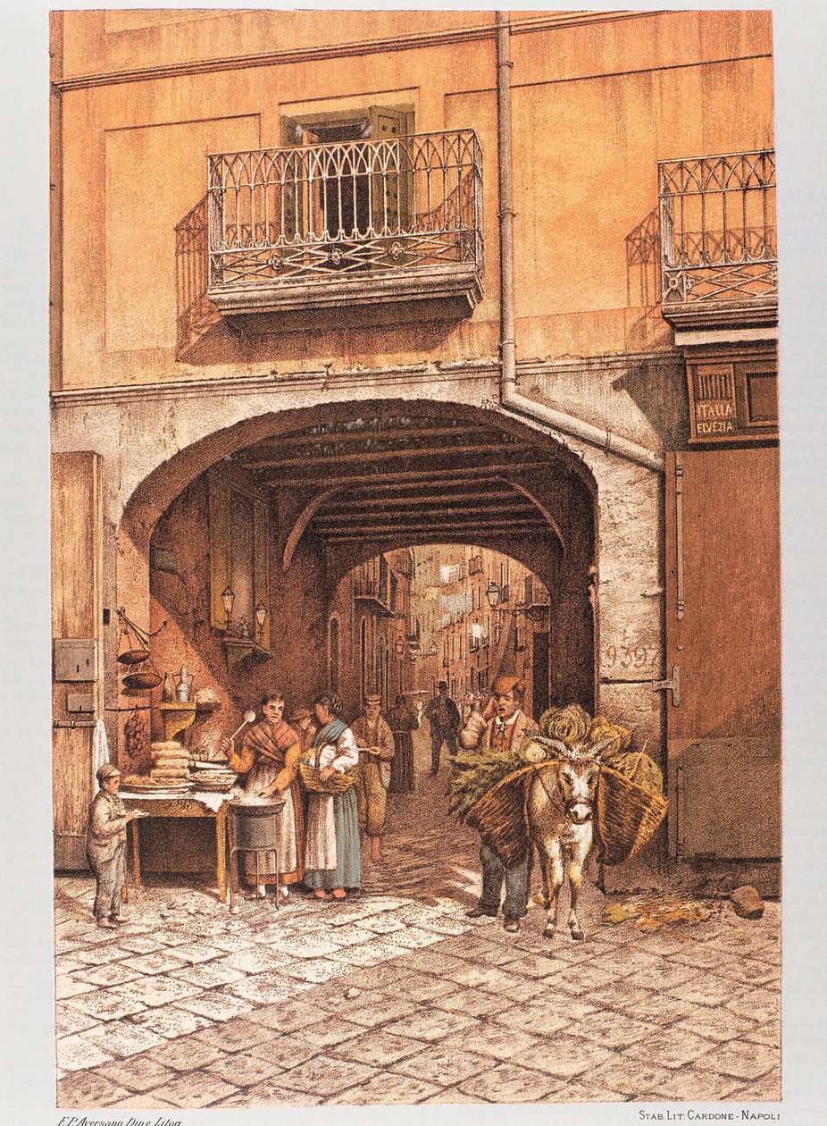 Ein Blick auf Neapel von Francesco Aversano