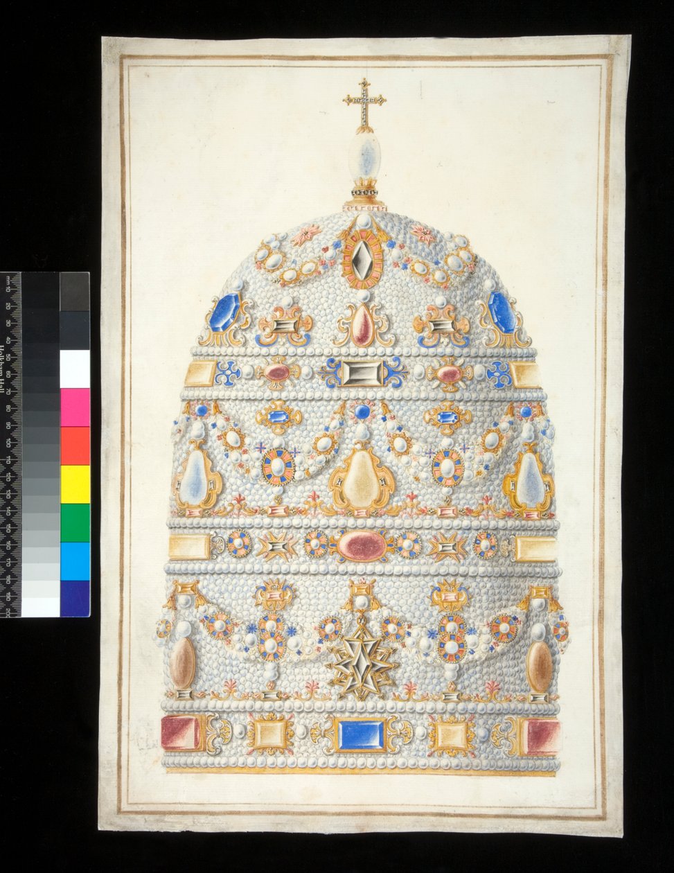 Eine päpstliche Tiara von Francesco Bartoli