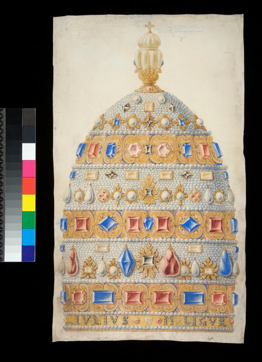 Die Tiara von Papst Julius II. von Francesco Bartoli