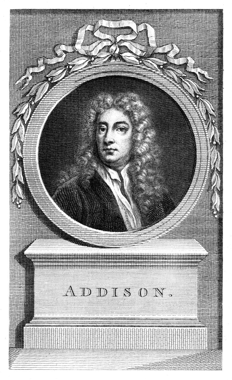 Joseph Addison, englischer Politiker und Schriftsteller von Francesco Bartolozzi