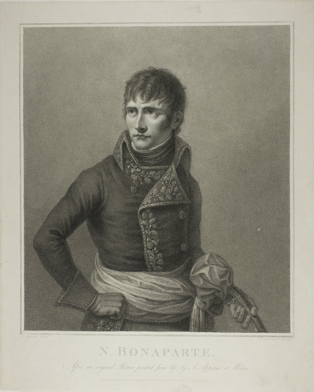 Napoléon Bonaparte, Erster Konsul von Francesco Bartolozzi
