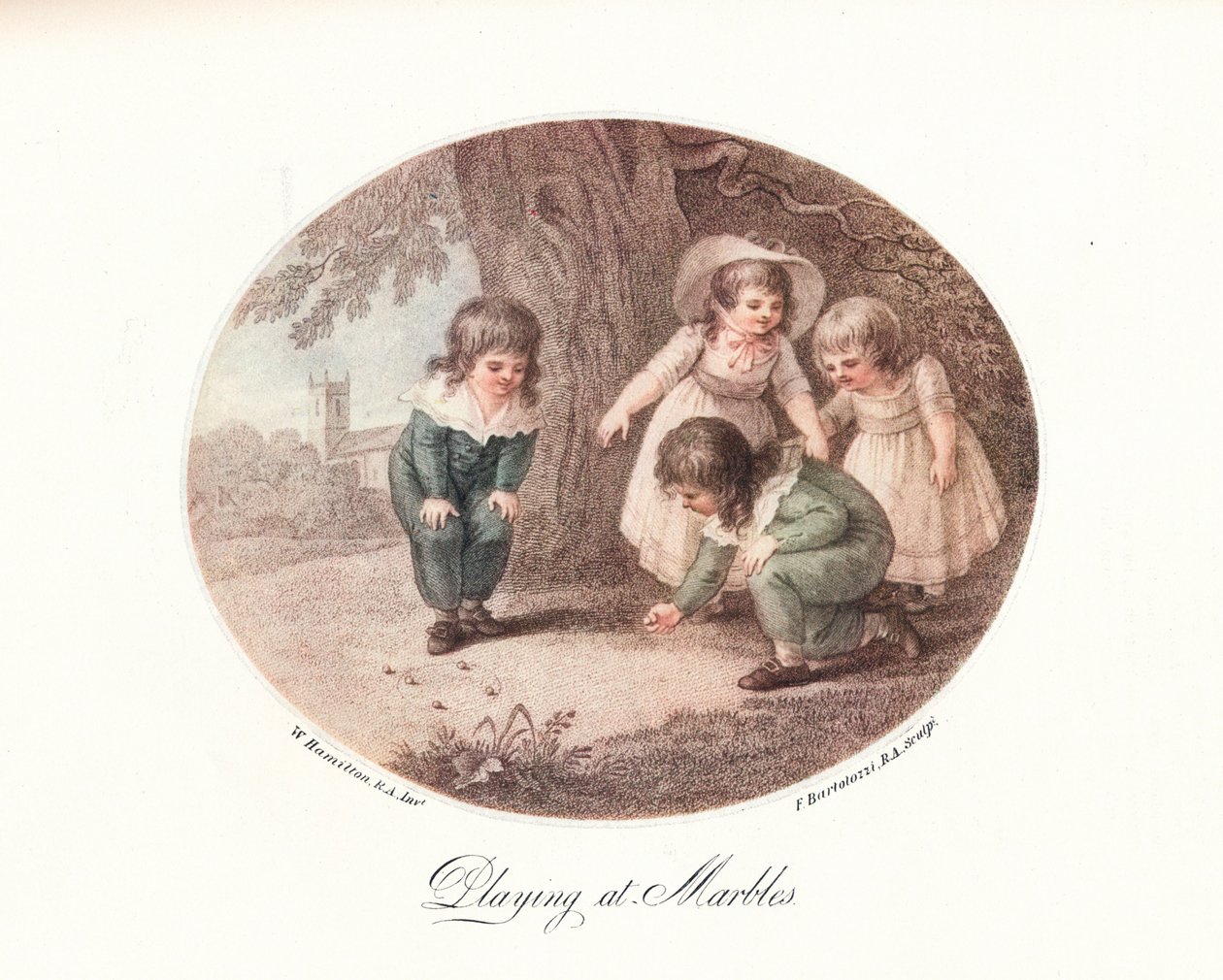 Murmelspiel, 1906 von Francesco Bartolozzi