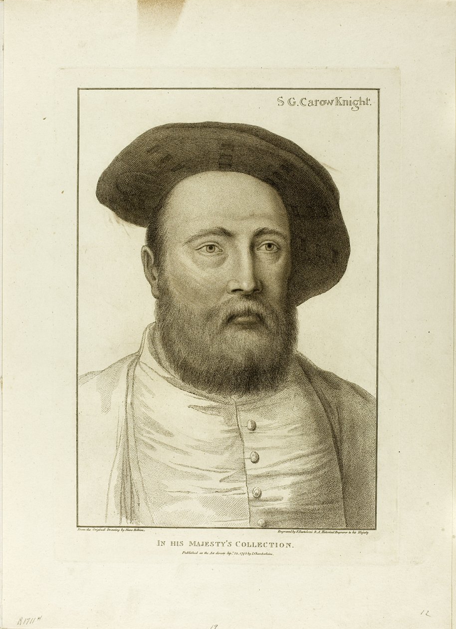 S.G. Carow, Ritter von Francesco Bartolozzi