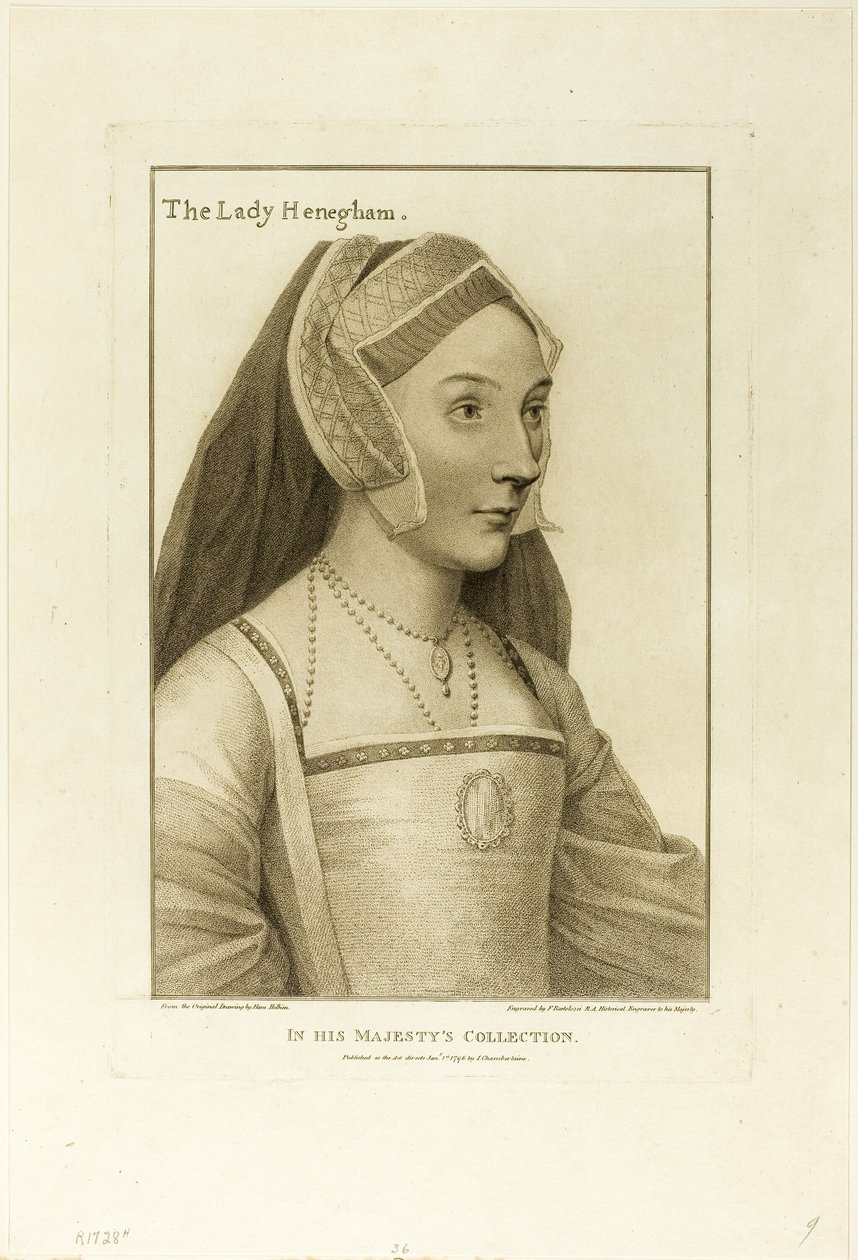 Die Dame Henegham von Francesco Bartolozzi