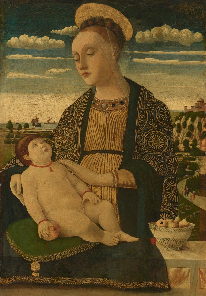 Madonna mit Kind von Francesco Benaglio