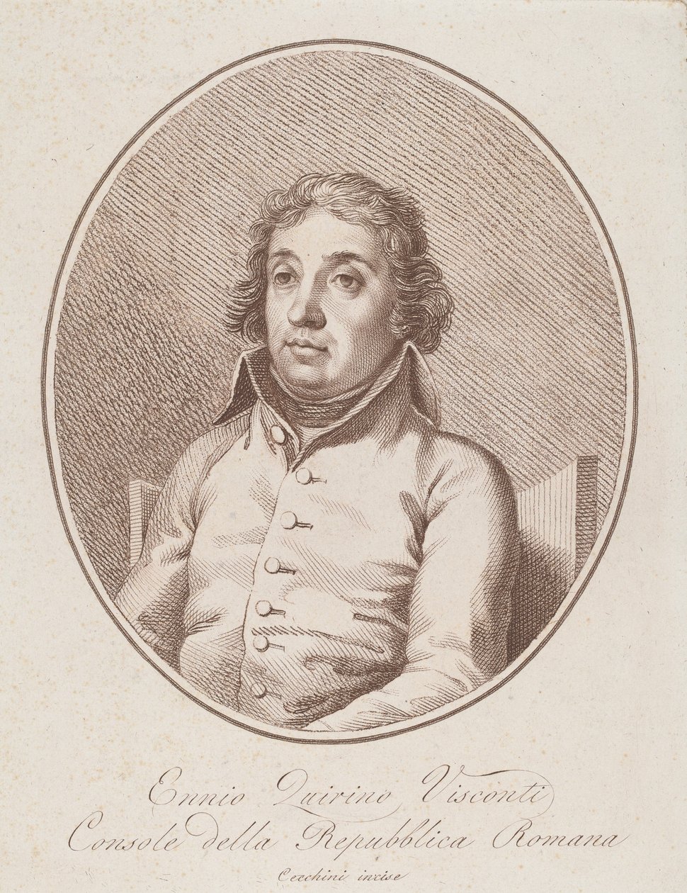 Ennio Quirino Visconti von Francesco Cecchini