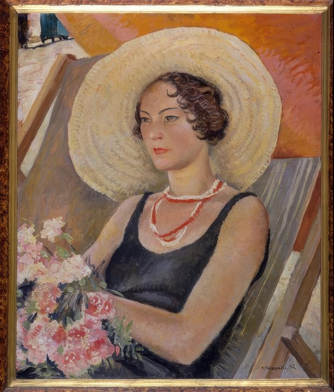 Mädchen in der Sonne von Francesco Chiappelli