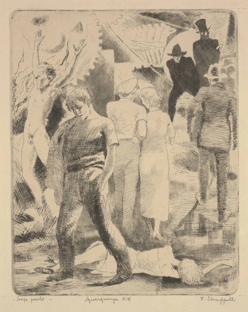 Ohne Grund, ca. 1920 von Francesco Chiappelli