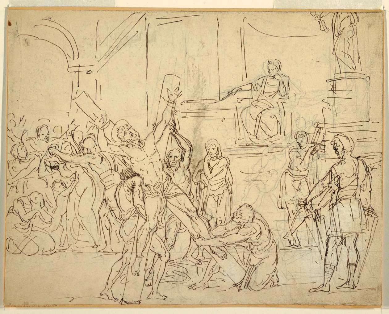 Martyrium des Hl. Andreas von Francesco Coghetti