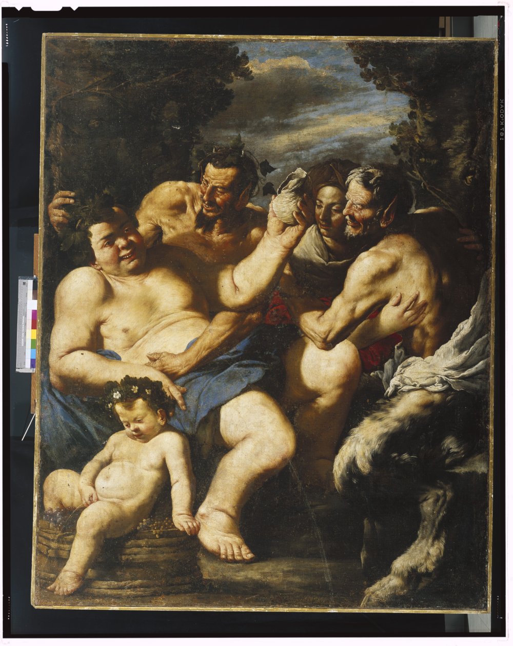 Betrunkener Silenus, ca. 1640 von Francesco Francanzano