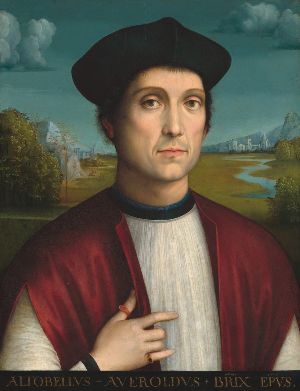 Bischof Altobello Averoldo, um 1505 von Francesco Francia