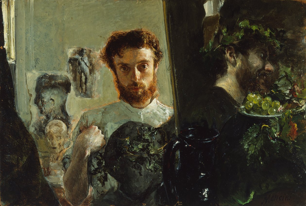 Selbstporträt von Francesco Giovanni Mancini