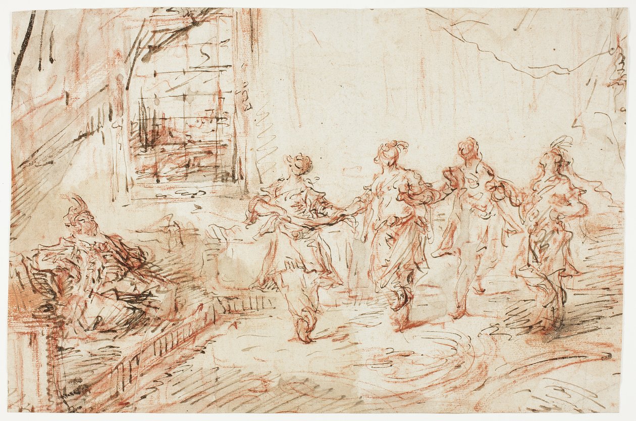 Haremszene von Francesco Guardi
