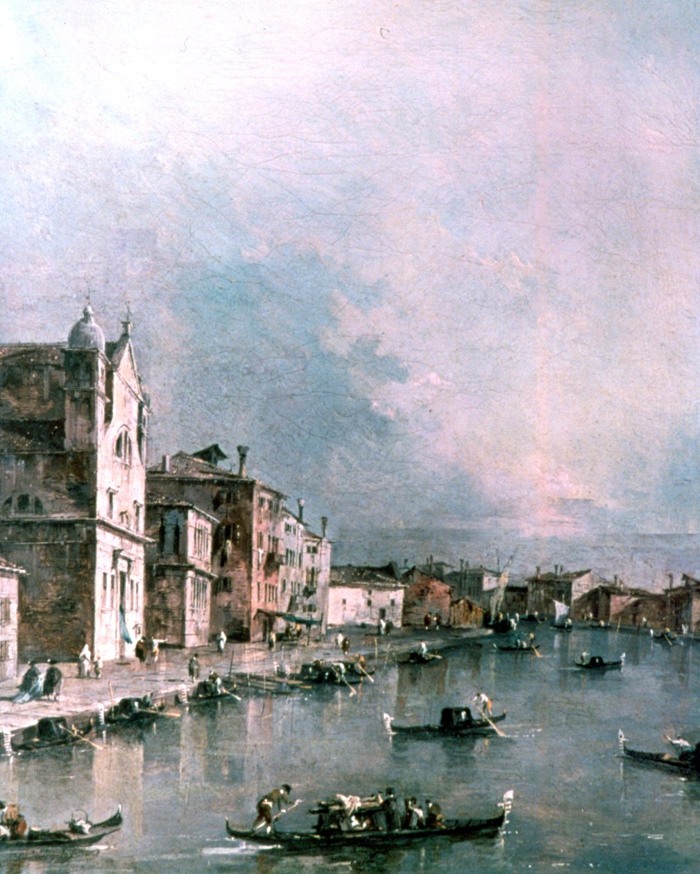 Der Große Kanal, Venedig, um 1732-1790 von Francesco Guardi