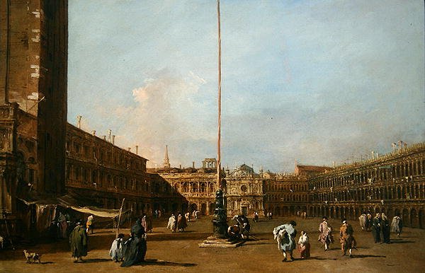 Der Markusplatz, Venedig von Francesco Guardi