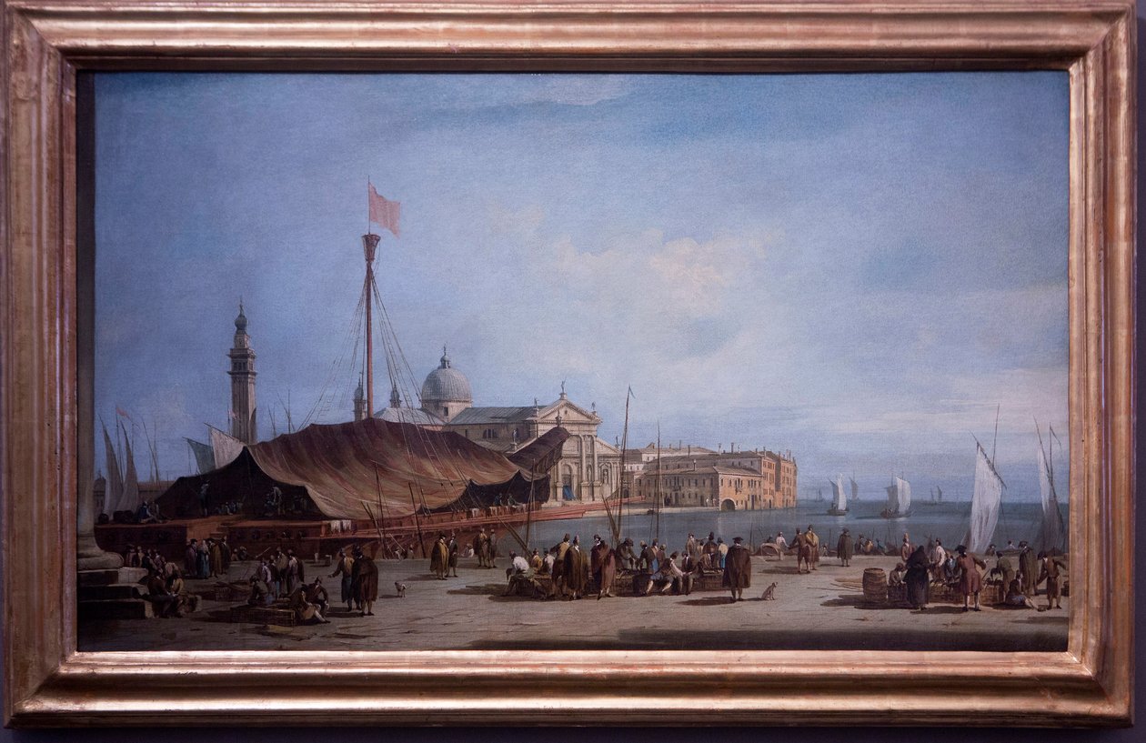 Blick von San Giorgio Maggiore von Francesco Guardi