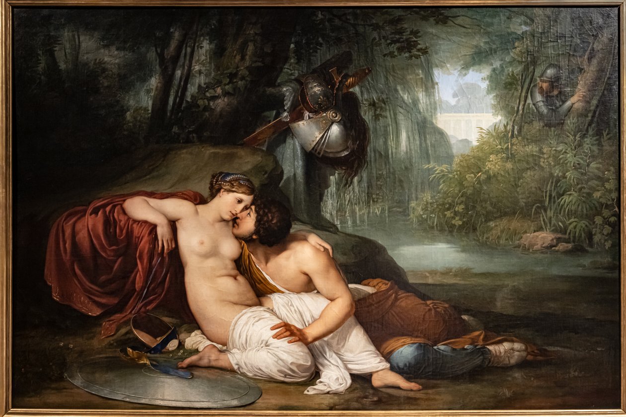 Rinaldo und Armida von Francesco Hayez