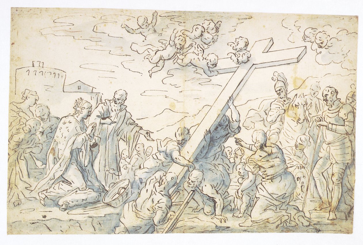 Die Entdeckung des wahren Kreuzes von Francesco La Marra
