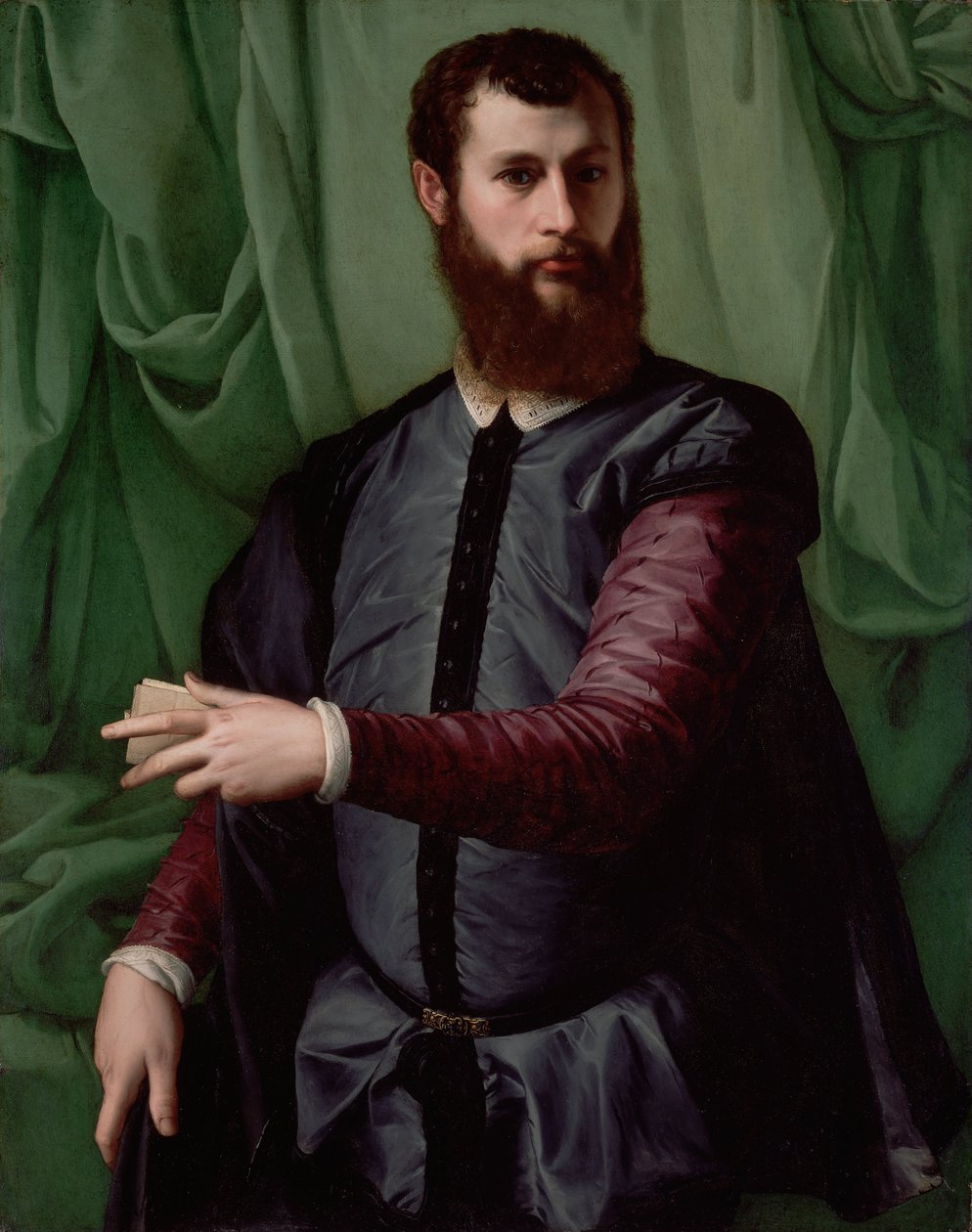 Porträt eines Mannes von Francesco Salviati