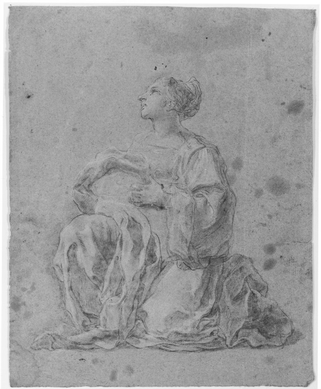 Kniende Frau von Francesco Solimena