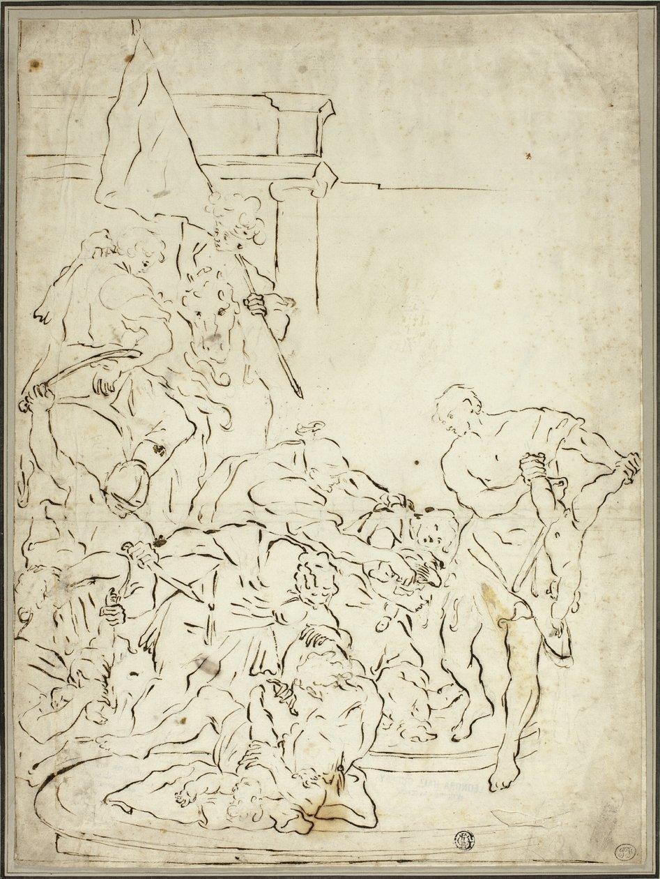 Massaker der Unschuldigen von Francesco Solimena