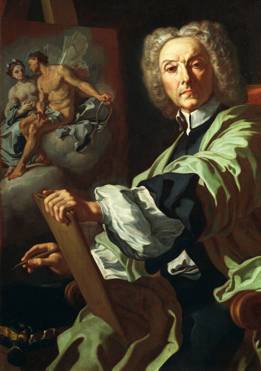 Selbstporträt von Francesco Solimena