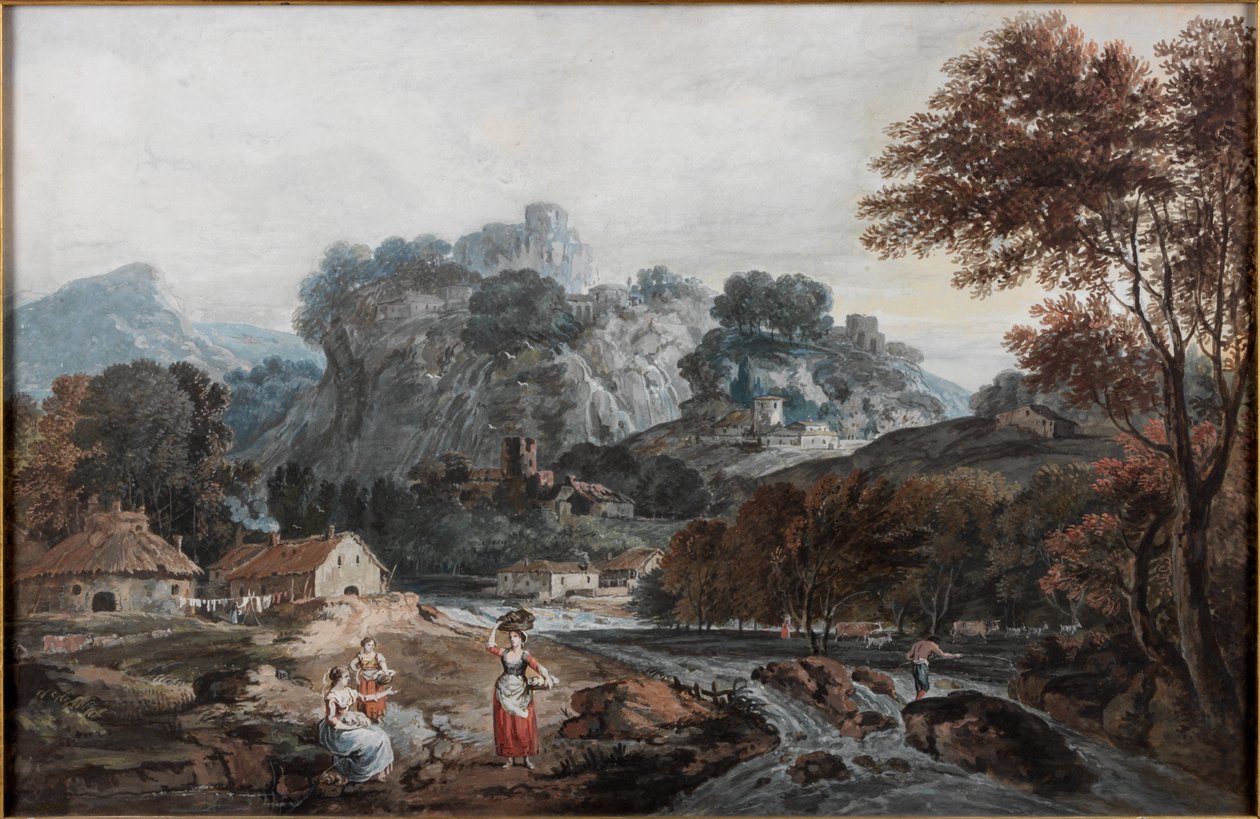 Landschaft, um 1760-1770 von Francesco Zuccarelli
