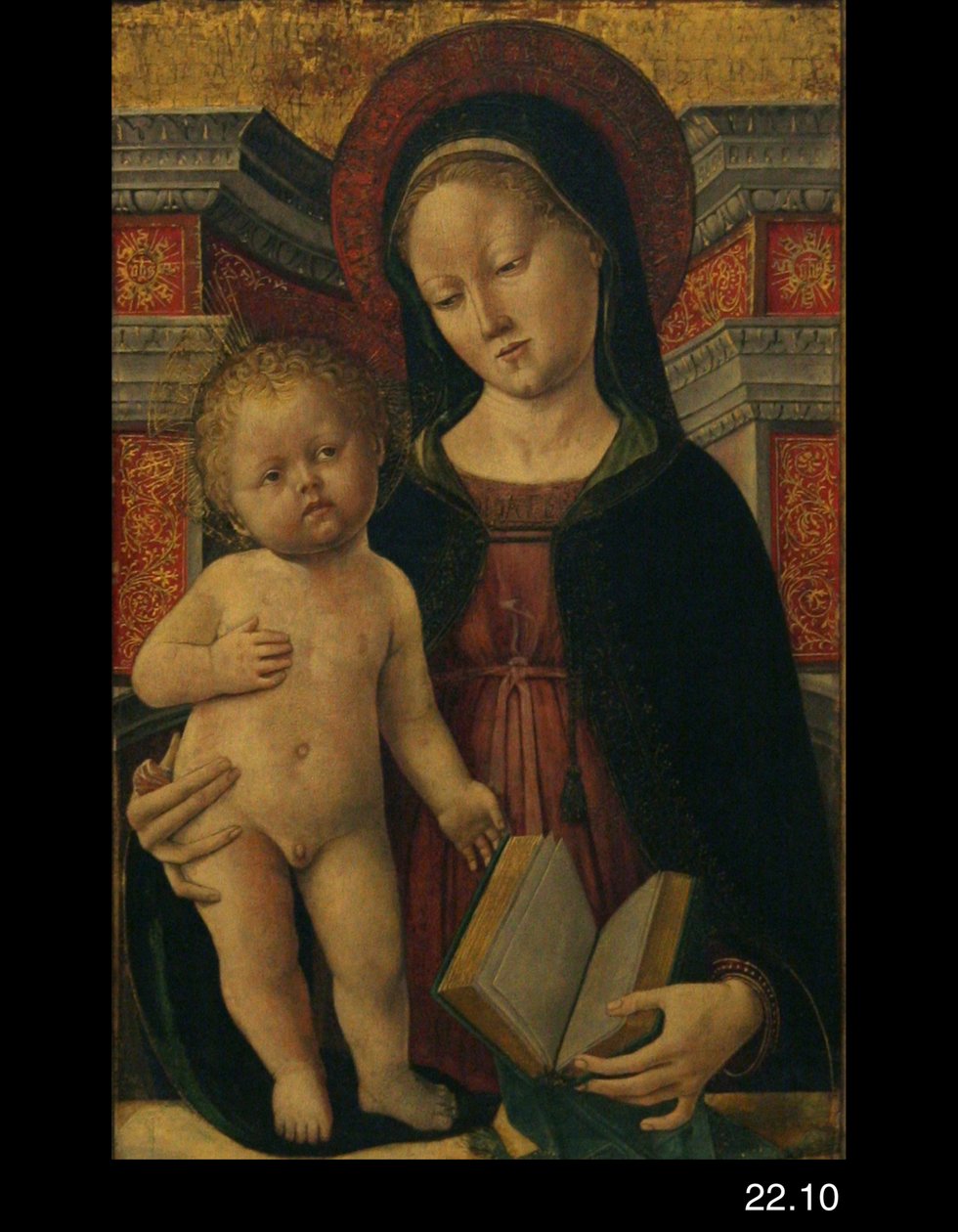 Madonna mit Kind von Francesco dai Libri