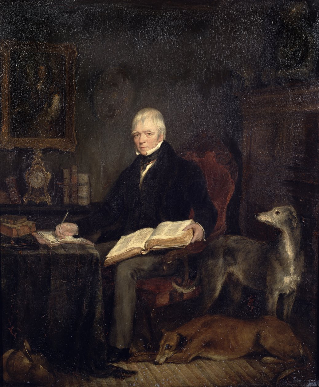 Porträt von Sir Walter Scott von Francis Grant