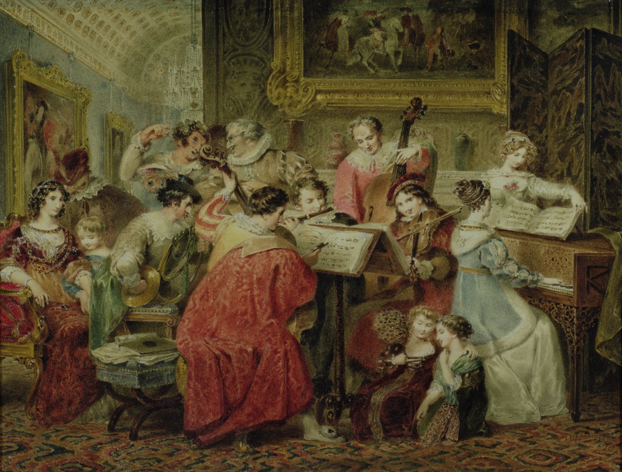 Die Probe von Francis Phillip Stephanoff