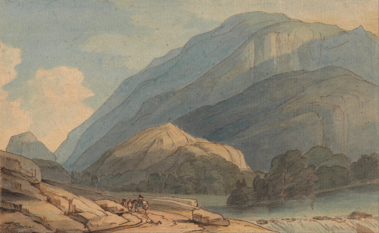 Der Eingang nach Borrowdale von Francis Towne