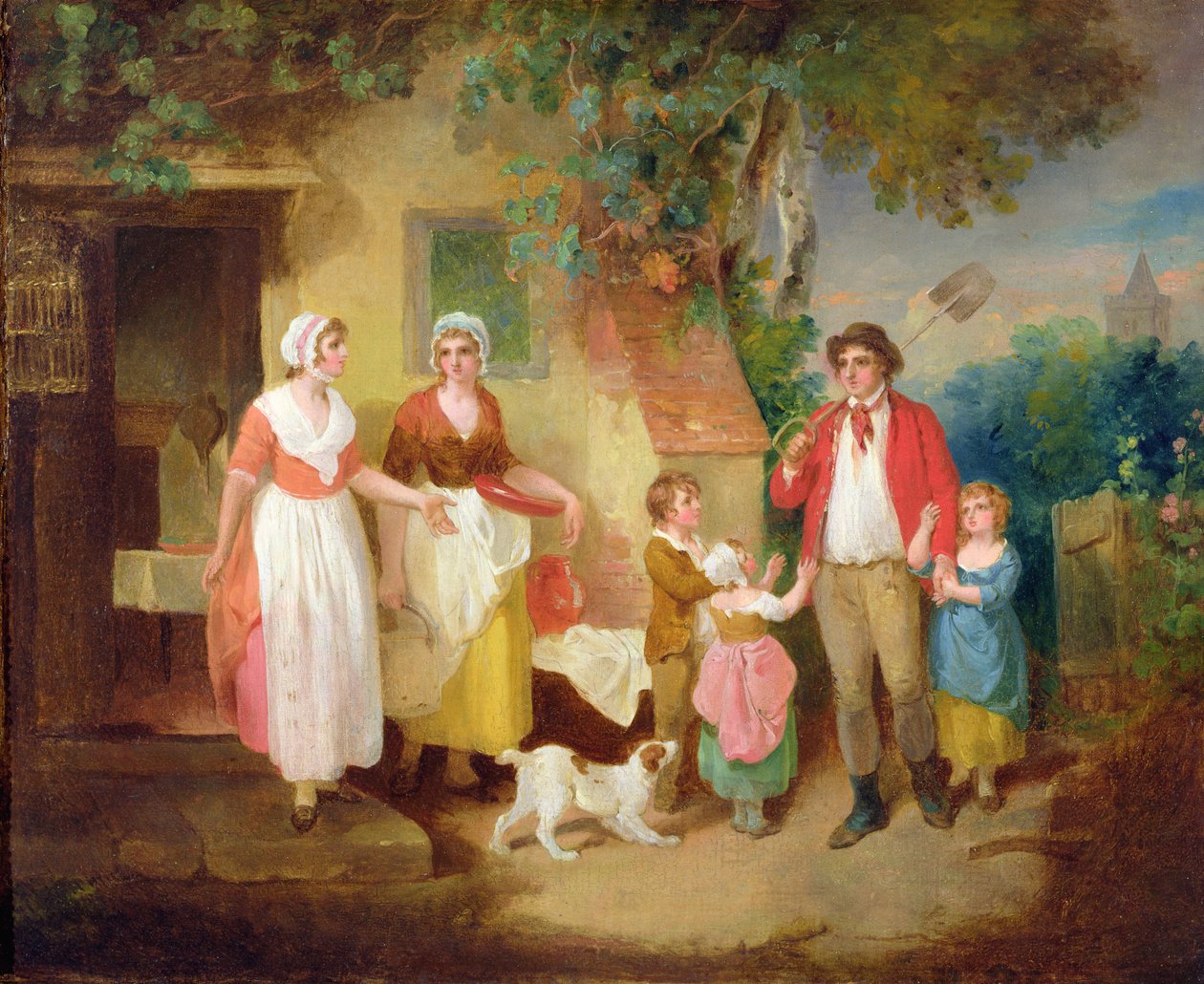 Abend, 1799 von Francis Wheatley