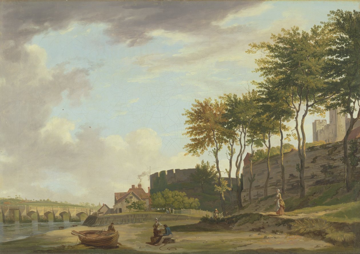 Der Medway bei Rochester von Francis Wheatley