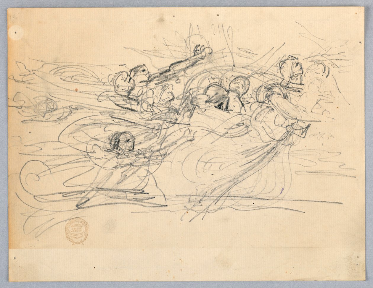 Gruppe von Engeln von Francis Augustus Lathrop