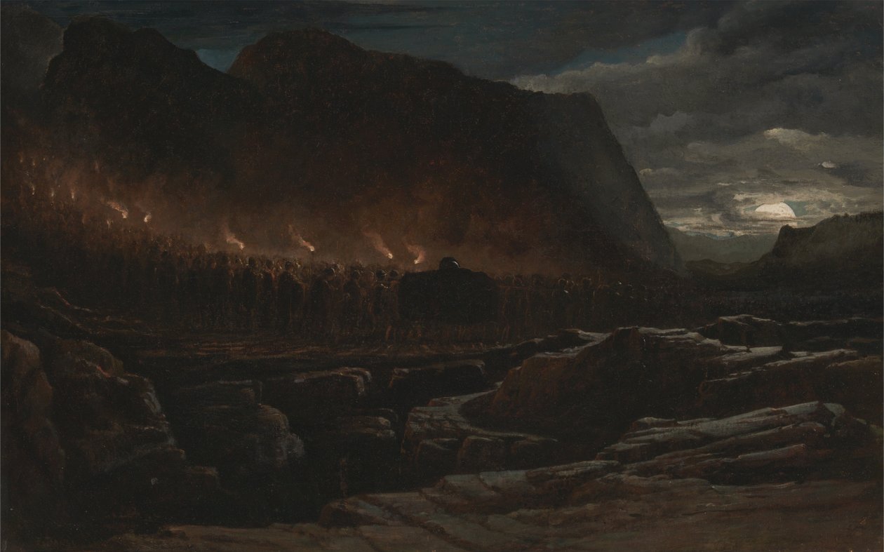Trauerzug von Francis Danby