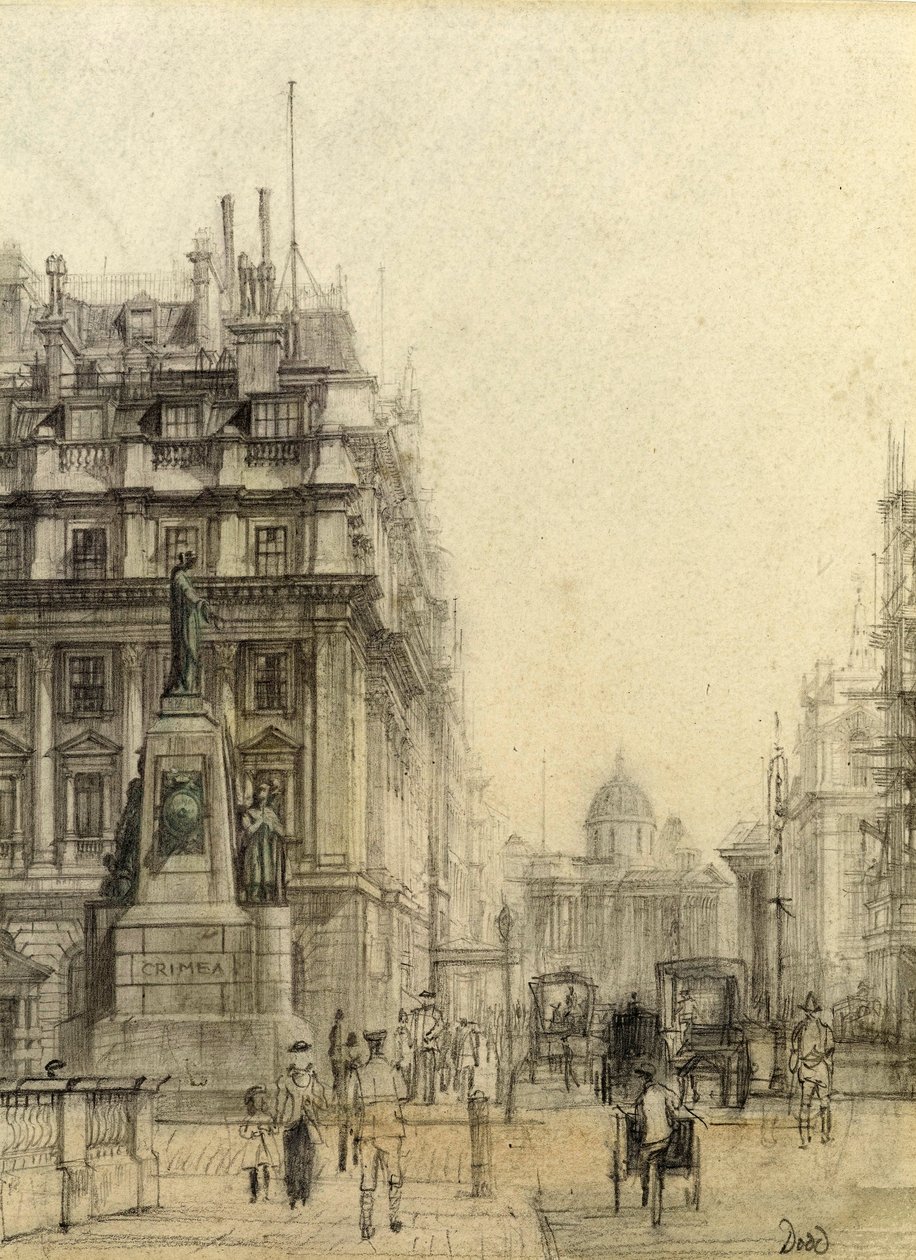 Pall Mall, London von Francis Dodd