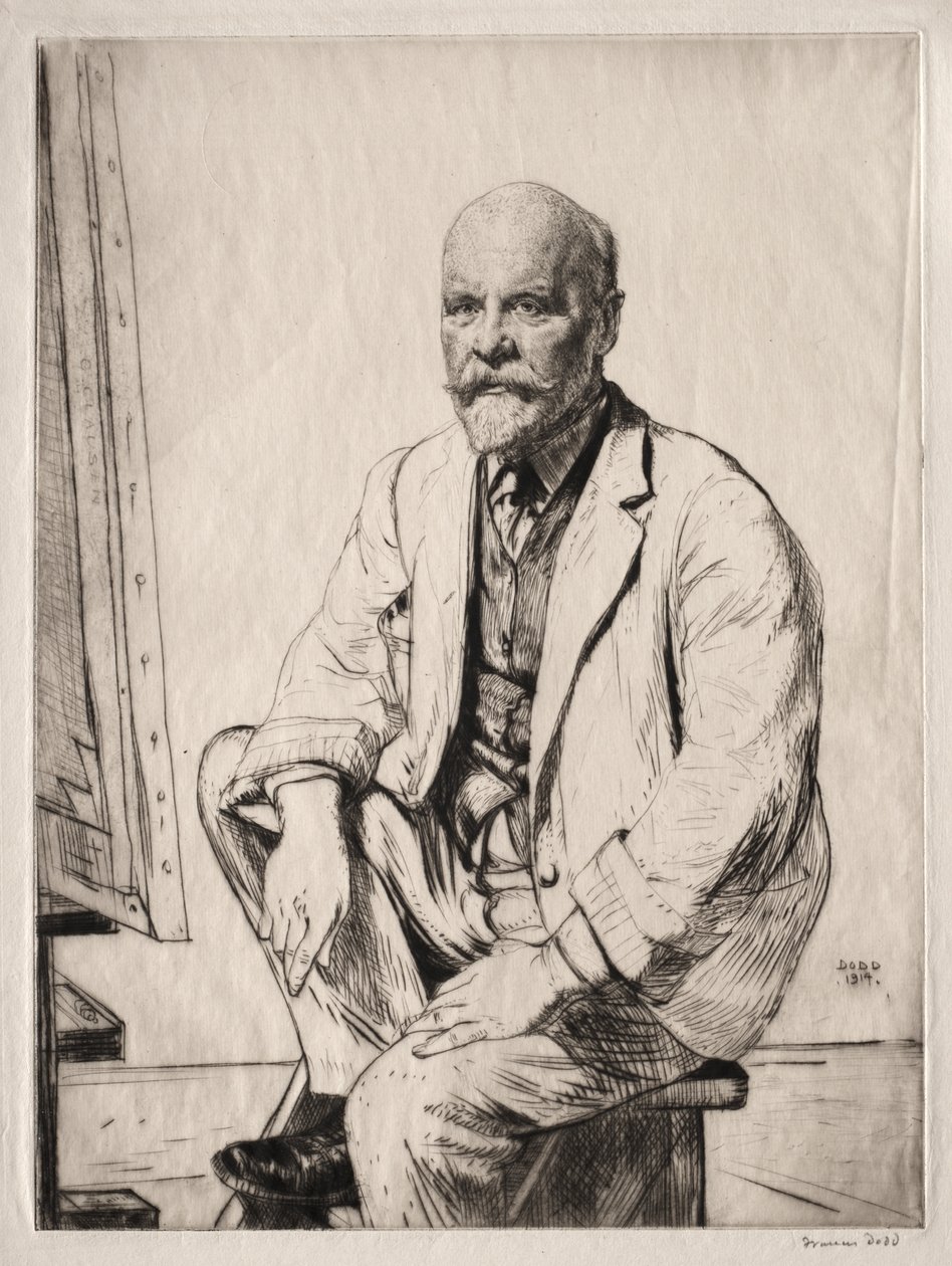 Sir George Claussen von Francis Dodd