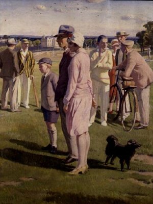Das Cricketspiel von Francis Dodd