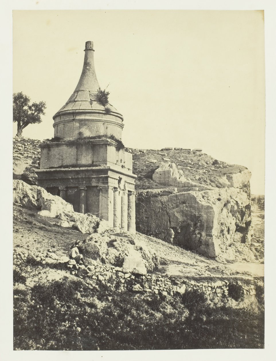 Absaloms Grab, Jerusalem, 1857 von Francis Frith