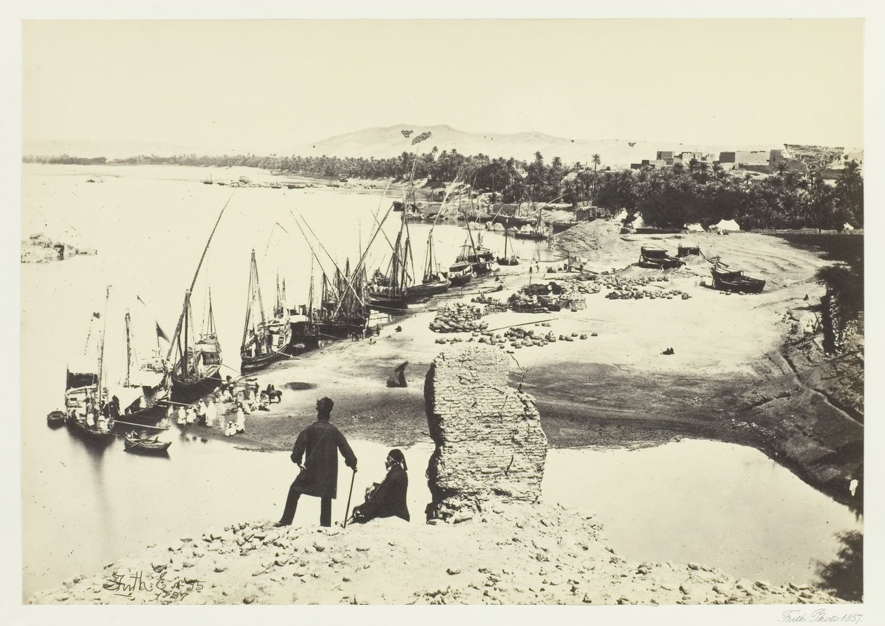 Assuan, 1857 von Francis Frith