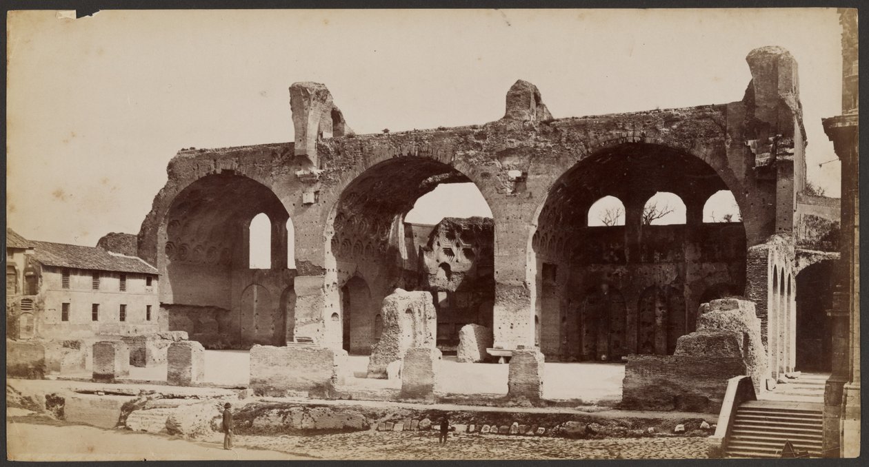 Basilika von Konstantin von Francis Frith